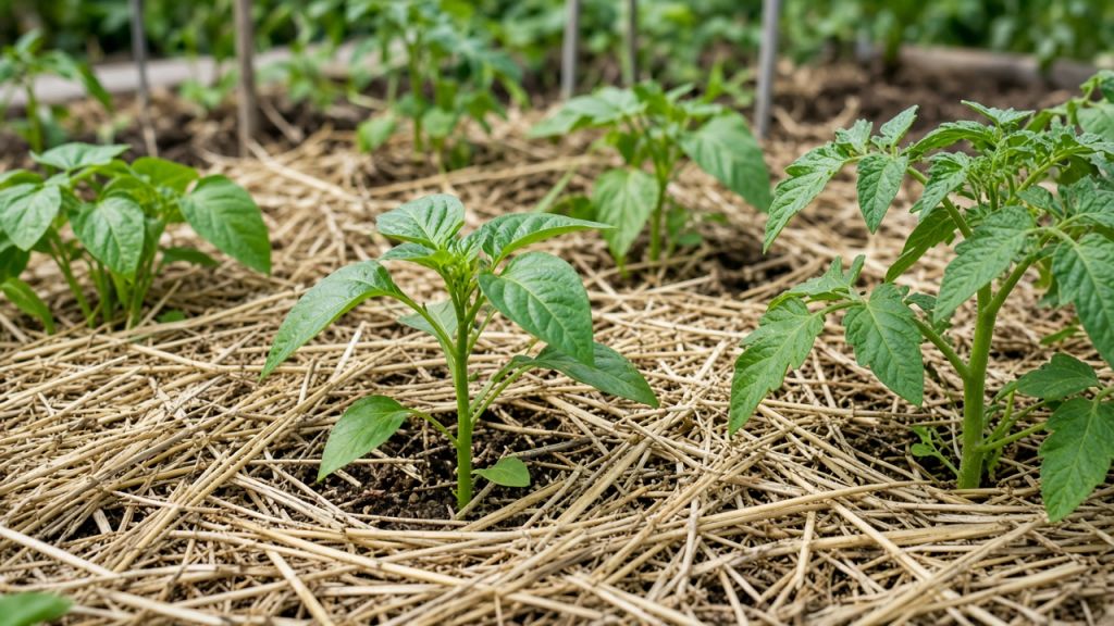 Чем мульчировать грядки и как не навредить растениям