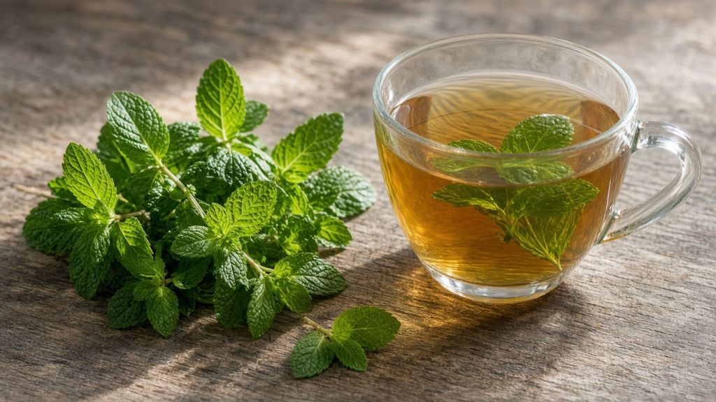 Мятный чай, изжога и осторожность с эфирным маслом
